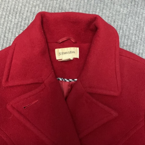 Saint Johns Bay Pea Coat - Picture 3 of 5